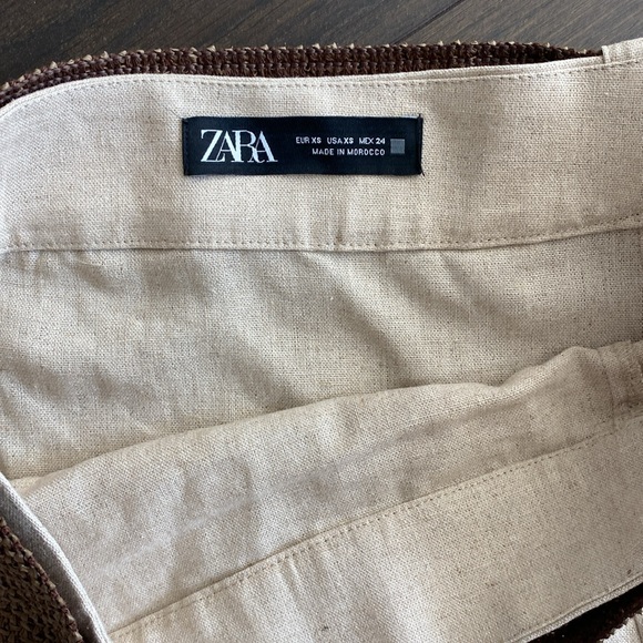Zara Linen Skirt - Picture 2 of 3